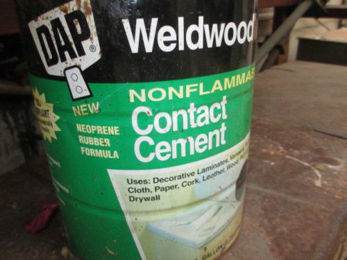Dap contact cement (1) gallon non flamable