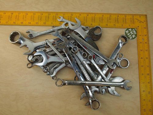 7 Lbs+ Mixed Lot USA Made SAE Combination Wrenches Armstrong Blackhawk Craftsman