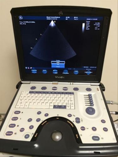 GE VIVID I ULTRASOUND WITH 3 Rs PROBE