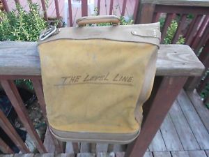 VINTAGE 11 x 17 CANPRO HIGH SECURITY COURIER MONEY MAIL DOCUMENTS BAG / LOCKABLE