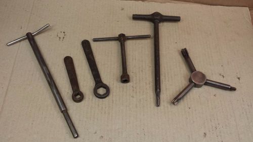Lot of Assorted Machinist Wrenches Lathe Torx, Hex, Sq. Williams &amp; Other makers