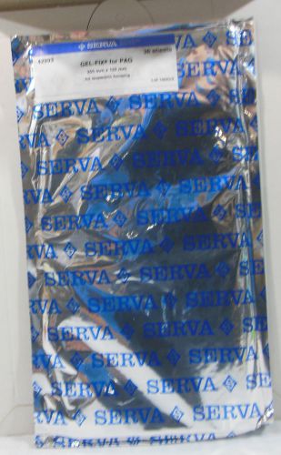 Serva 42993 GEL-FIX for PAG Size: 265 mm x 125 mm  36 Sheets