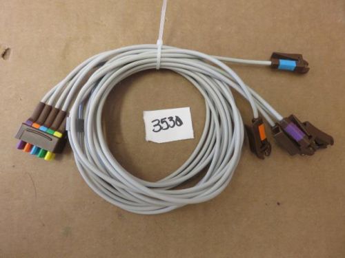 GE Leadwire Cable 5-Lead With Grabber Ends for ECG EKG (Long)