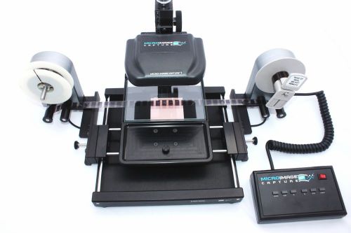Micro-image capture 7m universal microfilm reader scanner for fiche &amp; rolls for sale
