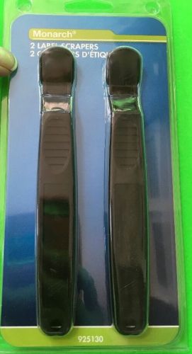 2 pack monarch plastic label scraper remover peel peeler 925130 office item new for sale