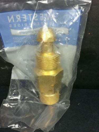 WESTERN ENTERPRISES item # 415 CGA-580-540 ADAPTOR brass new