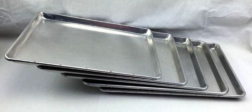 5 aluminum bun pan half size 1.o mm - 18 gauges for sale