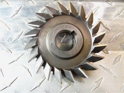 NICE HSS SINGLE ANGLE MILLING CUTTER 4&#034; W\1&#034; BORE NATIONAL