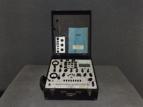 Hickok 539C Electron Transconductance Tube Tester Set w/ CA-5 Adapter US ARMY