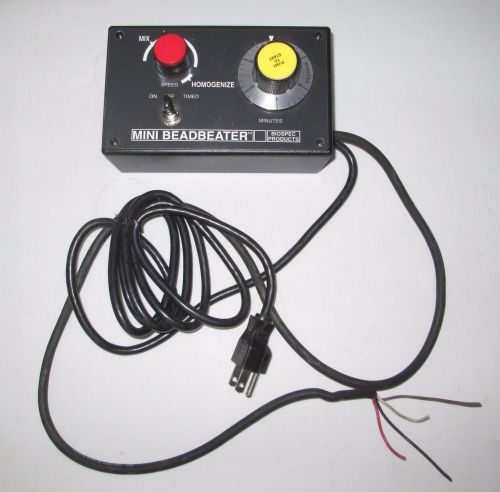 Biospec Products Mini Beadbeater Vibrator Shaker Mixer Cell Disrupter Controller