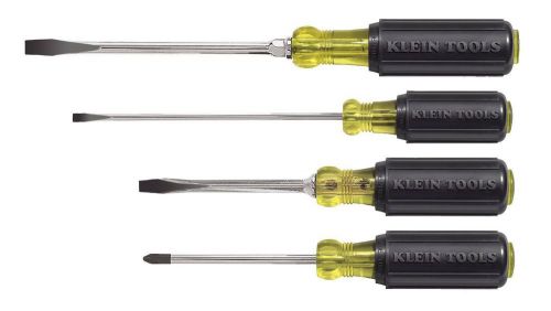 Klein 4-piece cushion-grip screwdriver set for sale