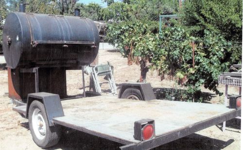 Mobile barbeque, smoker, and equiptment trailer for sale