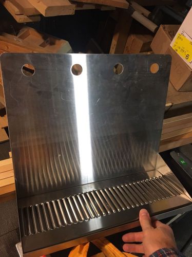 Drip tray beer stainless, 4 tap for sale