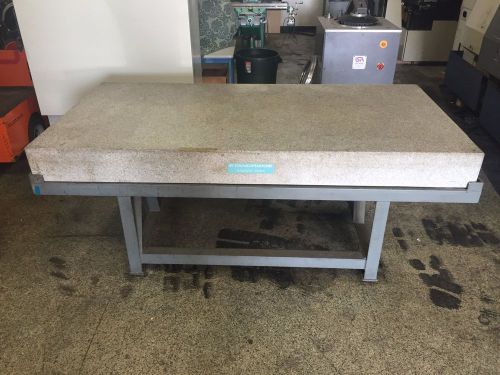 Standridge Granite Corp Surface plate 84&#034;x48&#034;x36&#034;