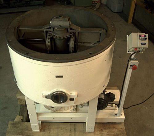 Vintage chocolate factory: refurbished, 30 gallon rowntree-hoadley mixer, melter for sale