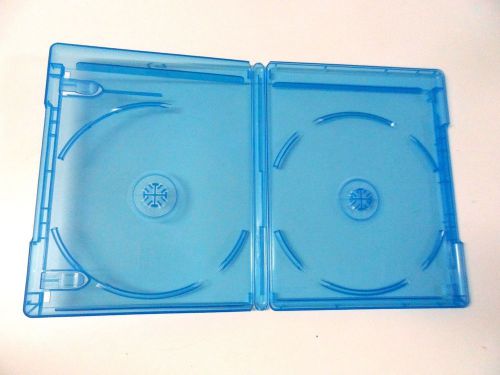 10 viva elite double disc blu-ray / dvd disc cases  standard size 12mm for sale