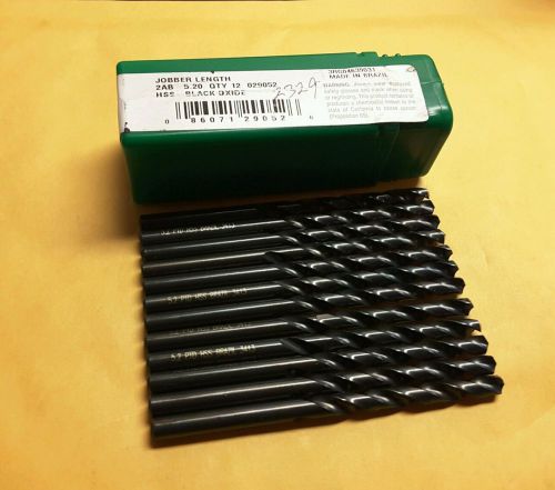 PTD 5.2 mm HSS DRILL  JOBBER  LENGTH, 12 PCS