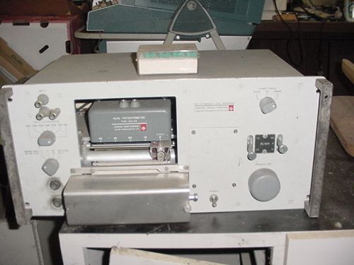 IET GenRad GR Model 1521-B Graphic Level Recorder produces permanent ink tape