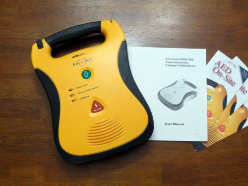 Defibtech Reviver AED  DDU-100B With Pads and Battery - Does not look used!