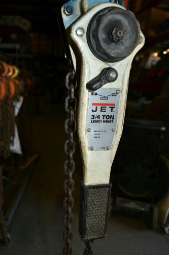 Jet jlp-75a lever chain hoist with 10&#039; chain for sale