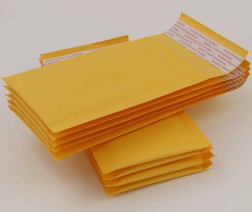 Yellow Kraft Paper Air Bubble Bag/Shockproof Kraft Bubble Envelope/Buffer