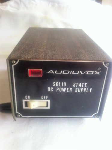 Audiovox Solid State12Volt  DC Power Supply Model PS-3