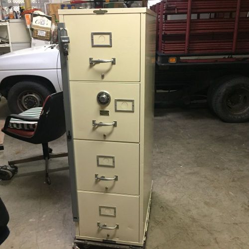 Remington letter size fireproof cabinet/safe with two keys fire rated 1 hr for sale