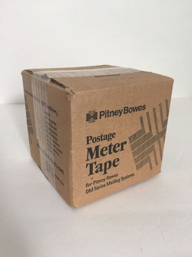 Pitney Bowes 627-8 Postage Meter Tape 3 Rolls New In Box 6278 DM Series