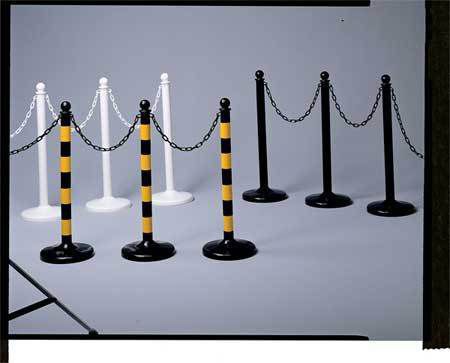 Mr. chain 96429-6 stripped medium duty stanchion, pk 6 for sale
