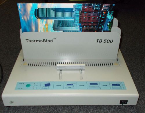 Thermobind tb 500 thermal binding machine for sale