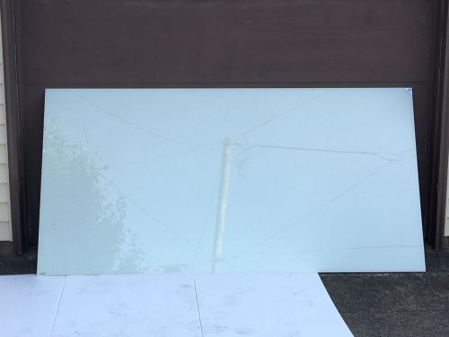 Best-Rite Visionary Magnetic Glass Board Frameless White Glossy 96&#034; x 48&#034; x 1/8&#034;
