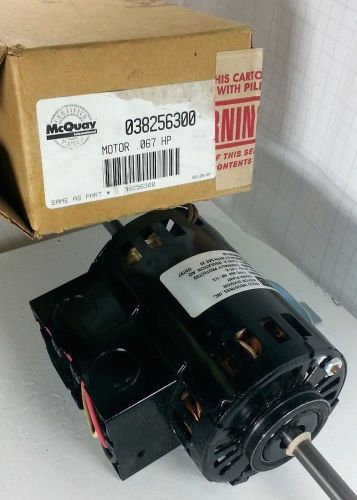 New Fasco Motor Double Shaft Motor 1/15 HP .067 HP 1000RPM 38256300 038256300