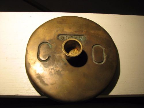 VINTAGE JOSAM Y-122 BRASS COVER