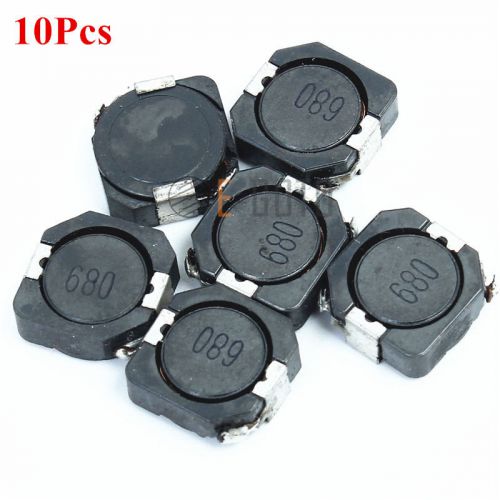 10Pcs CDRH 104R 68UH (680) 1.8A Wirewound Chip Power Inductors Shielded Inductor