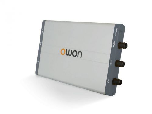 OWON VDS1022I PC USB Oscilloscope DSO: 25MHz, 100MS/s, 5K buf., USB isolation