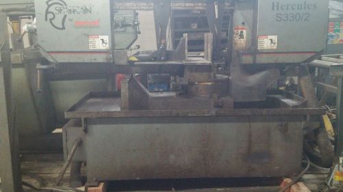 Marvel s330 2 horizontal mitering band saw 12x18 13rd.semi auto 3hp vfd for sale