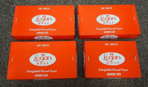 4 new boxes norpak logan wrap junior &amp; senior size - 2000-pcs in total for sale
