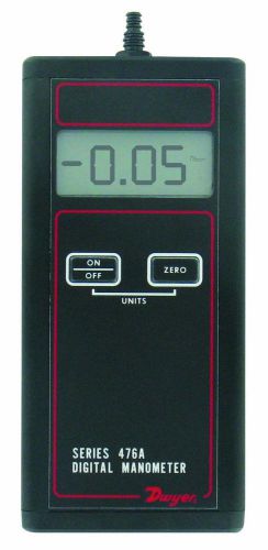 Dwyer Series 476A Single Pressure Digital Manometer -20.0 to +20.0 inH2O Meas...