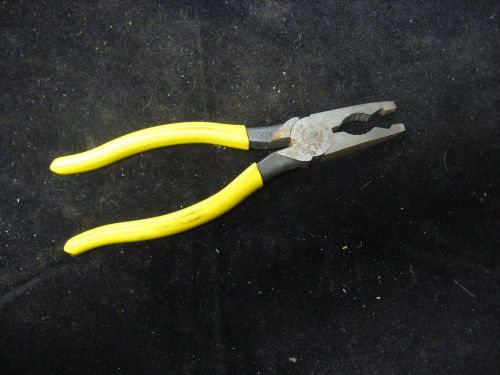Klein Tools D333-8 Locknut and Reaming Conduit 8&#034; Pliers