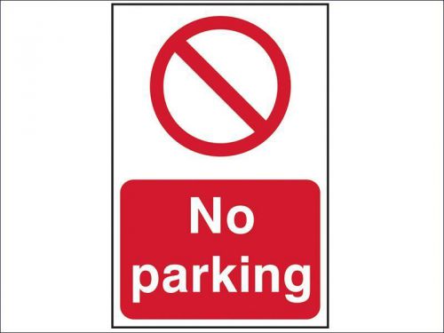 Scan - No Parking - PVC 400 x 600mm