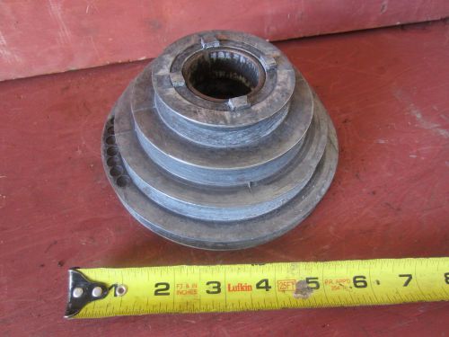 Atlas craftsman 10&#034; 12&#034; lathe 4 step headstock spindle pulley 10-79 for sale