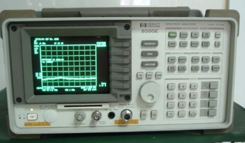 HP 8595E 9 kHz to 6.5 GHz Spectrum Analyze opt 004 1PC used