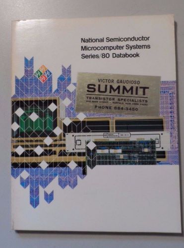 1979 National Semiconductor Microcomputer Systems Series/80 Databook
