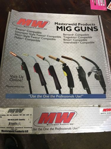 Masterweld Products MIG GUN TW2  .030   -.035&#034;   15&#034;  See pics