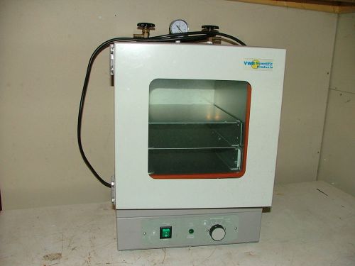 Sheldon vwr 1400e vacuum oven w/ racks 40c - 200c lab laboratory, shel lab, nice for sale