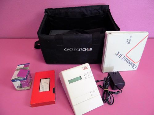 1 Cholestech LDX Analyzer Point of Care Cholesterol Test