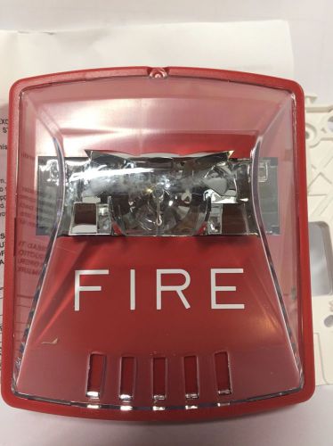 New lot of 4 wheelock exceder horn strobes fire alarm 127380 str for sale