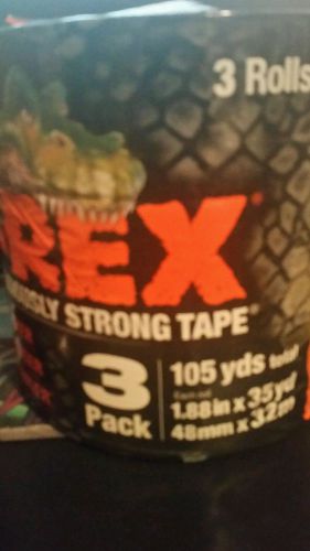 T-rex ferociously strong tape 3 pack 105yards total for sale