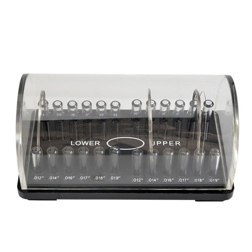 Dental Orthodontic Organizer Holder Case Box Placing Round Archwire 24 Holes TY