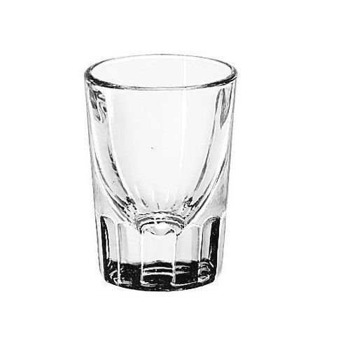 Libbey 5127, 1.5 oz fluted whiskey/shot glass, 12/cs for sale